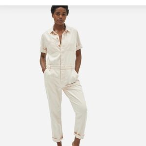 Ever lane jumpsuit cream